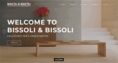 Desktop Screenshot of bissoliebissoli.it